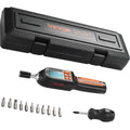 1/4" Drive Digital Torque Screwdriver with LCD, Bits & Case O636572