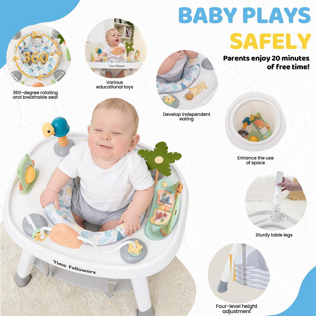 6-in-1 Baby Activity Center B82080