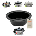 7 Qt Ceramic Slow Cooker Pot R156414