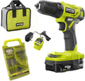 18V 3/8 in. Drill Driver Kit with Bits and Tool Bag E730