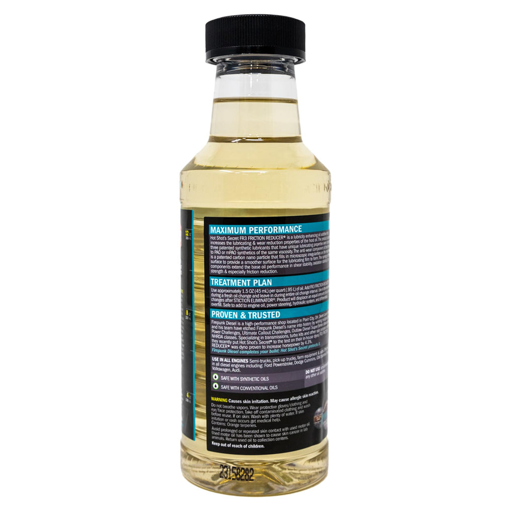 16 oz Friction Reducer Engine Lubricant W2542