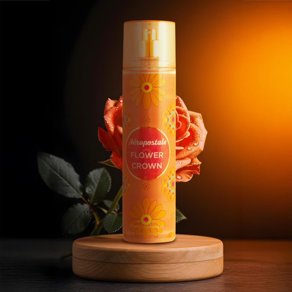 Peach Daisy Flower Crown 8 Fl. Oz. Body Mists T8156