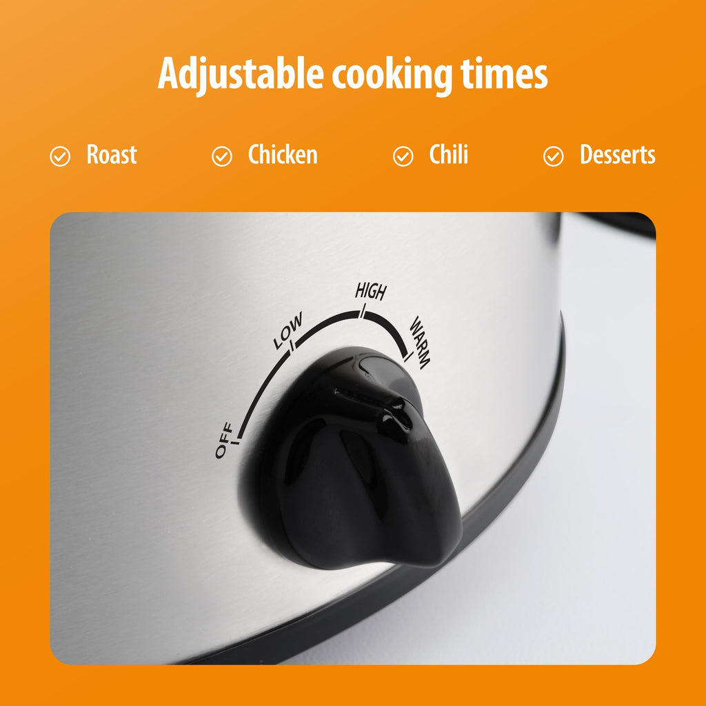 Stainless Steel 7 Quart Slow Cooker R691