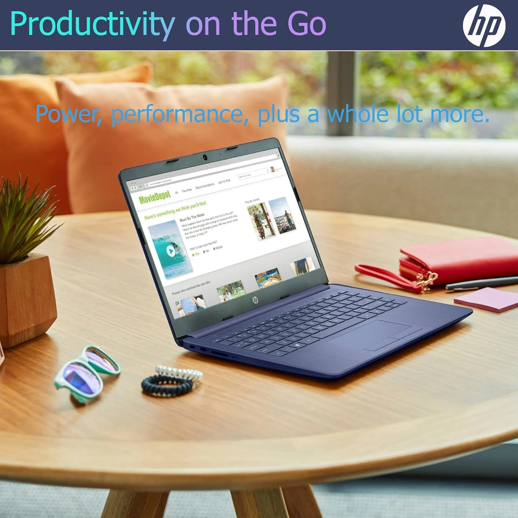 14" Ultral Light Thin Laptop, Quad-Core Intel Celeron, 16GB RAM, 564GB, Windows 11 S, Royal Blue K39734