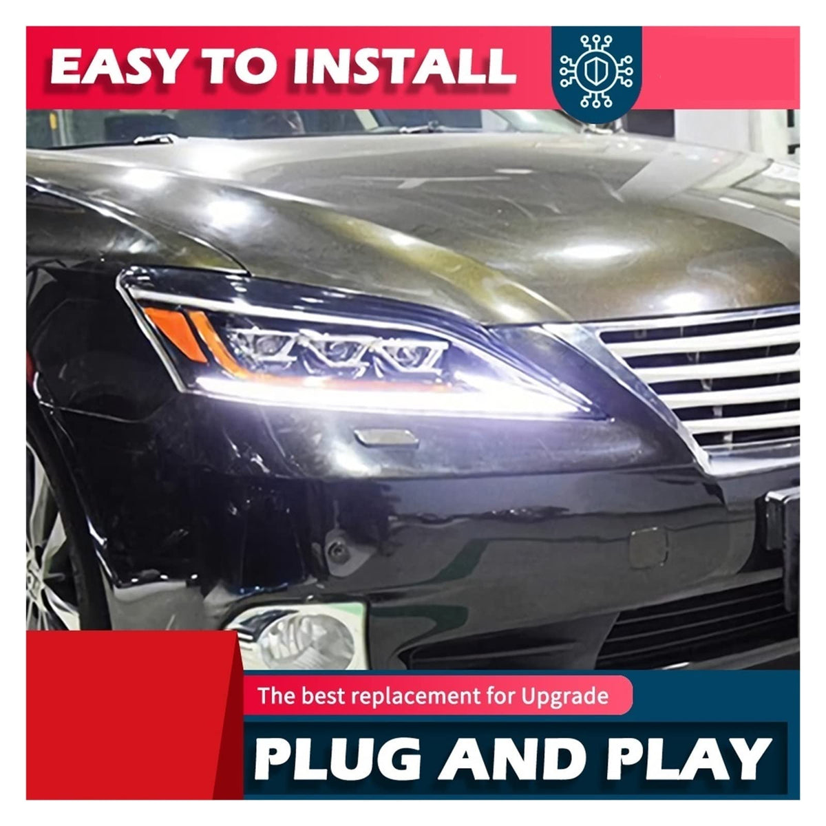 LED Headlights 2006-2012 J819
