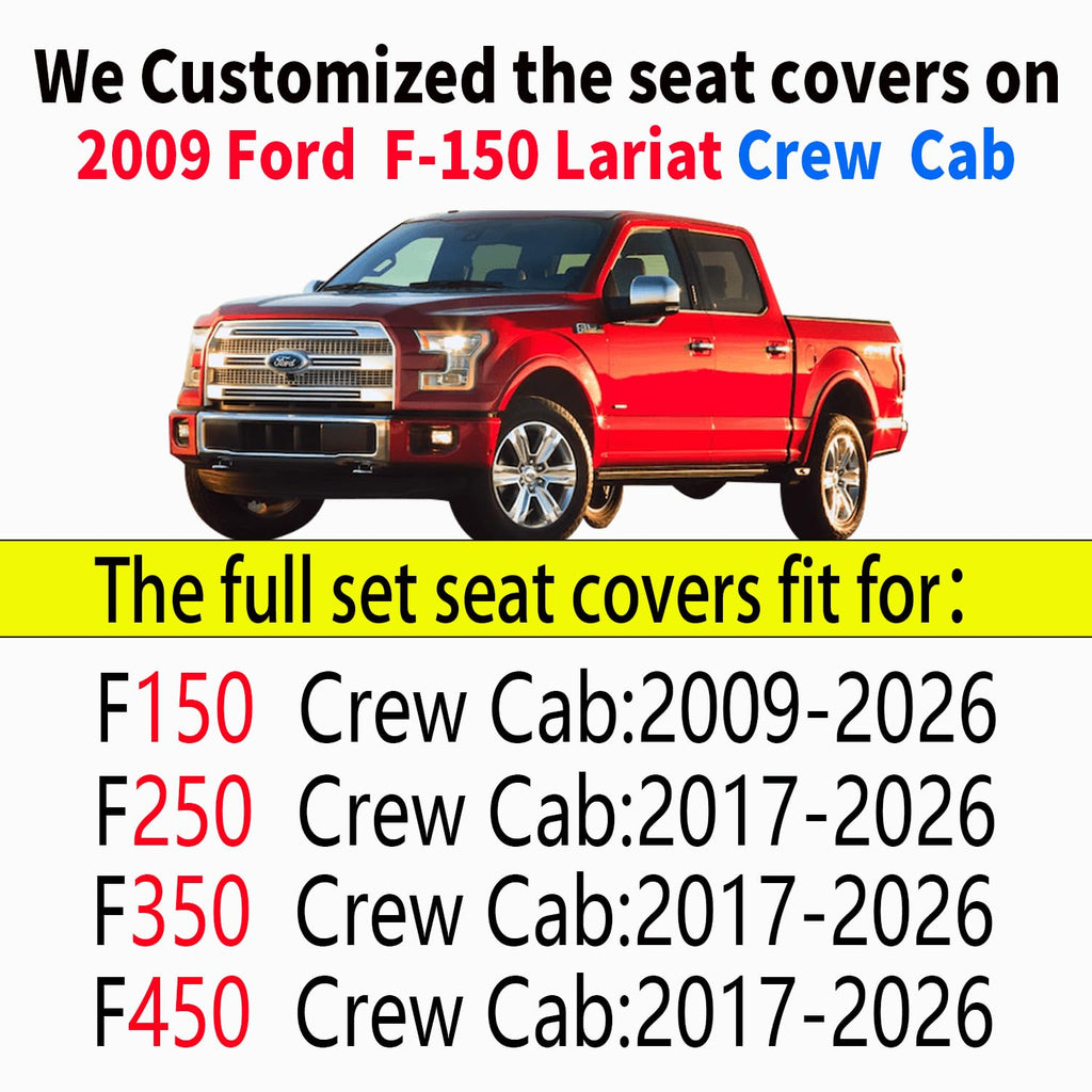 Car Seat Covers Black-Red V95648