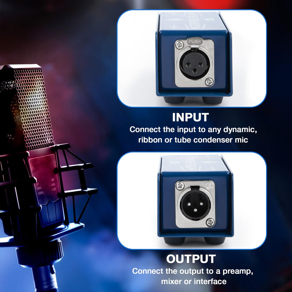 Dynamic Mic Preamp Gain Booster R24161