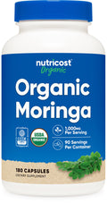 Moringa Capsules 500mg 180 Capsules Gluten Free W523953