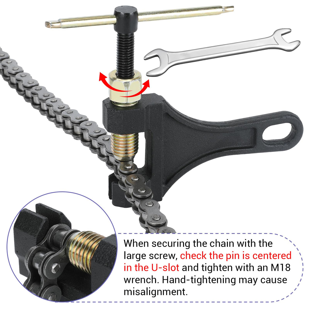 Motorcycle Chain Breaker Tool H21155