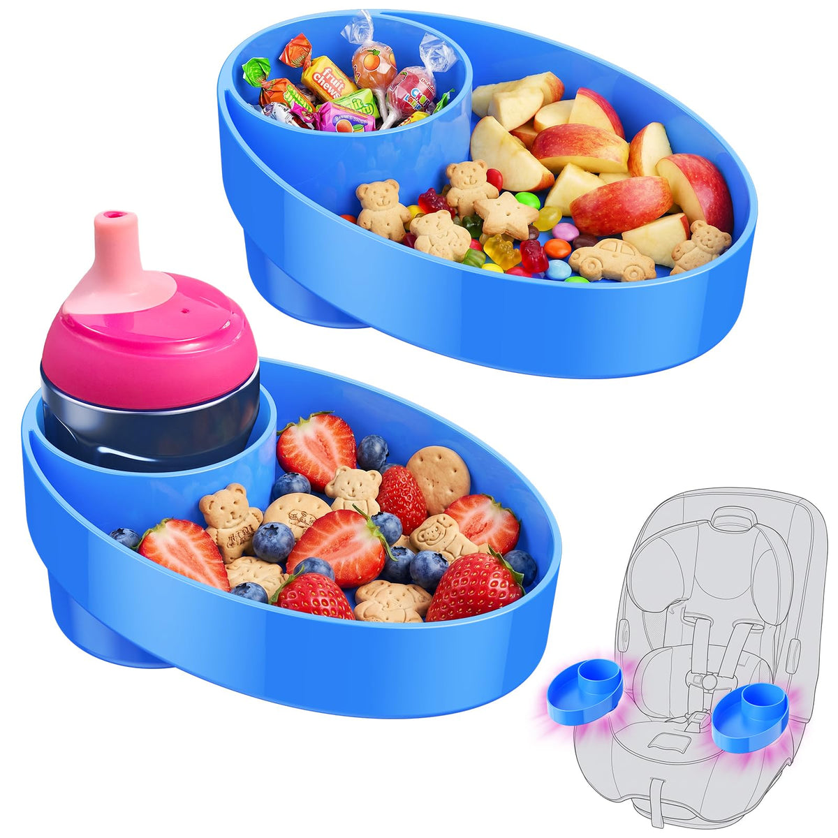 2 Pack Car Seat Cup Holder S9206