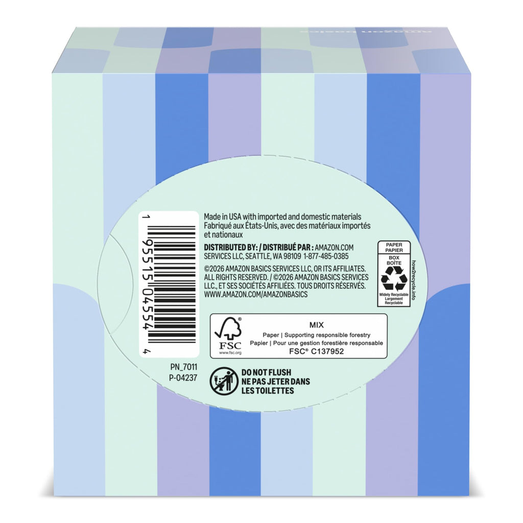 Ultra-Soft 3-Ply Facial Tissues, 264 Count W258