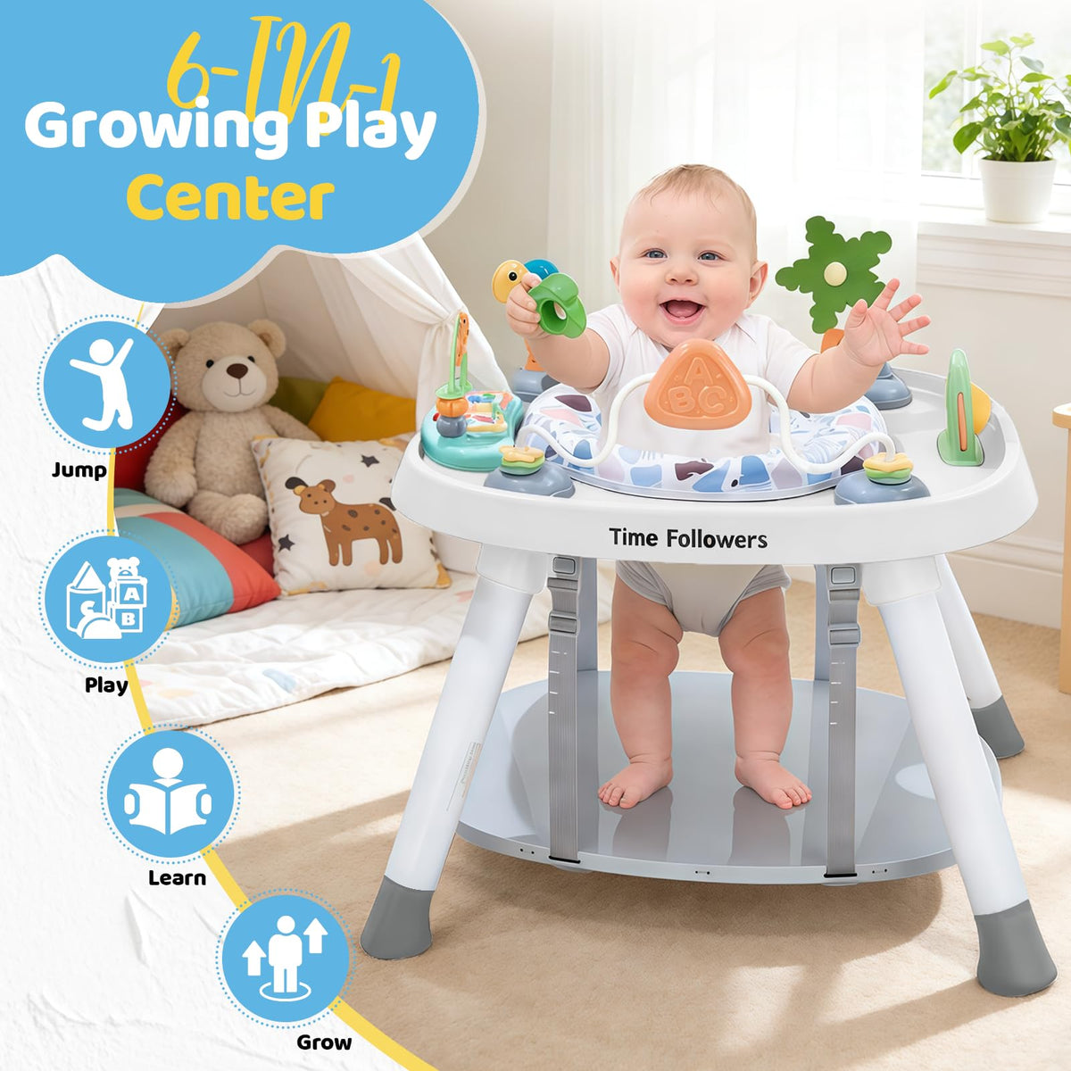 6-in-1 Baby Activity Center B82080