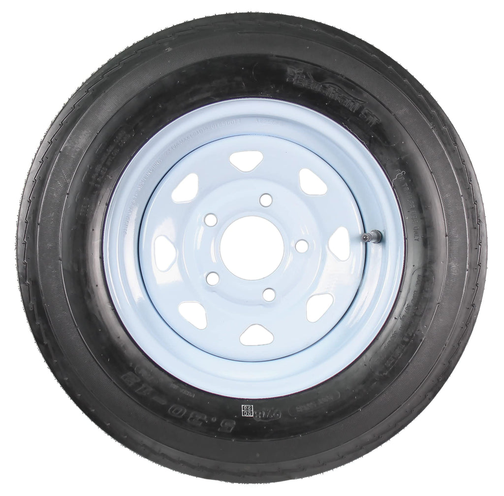12 Inch 5 Lug Trailer Tire Rim Assembly X926195
