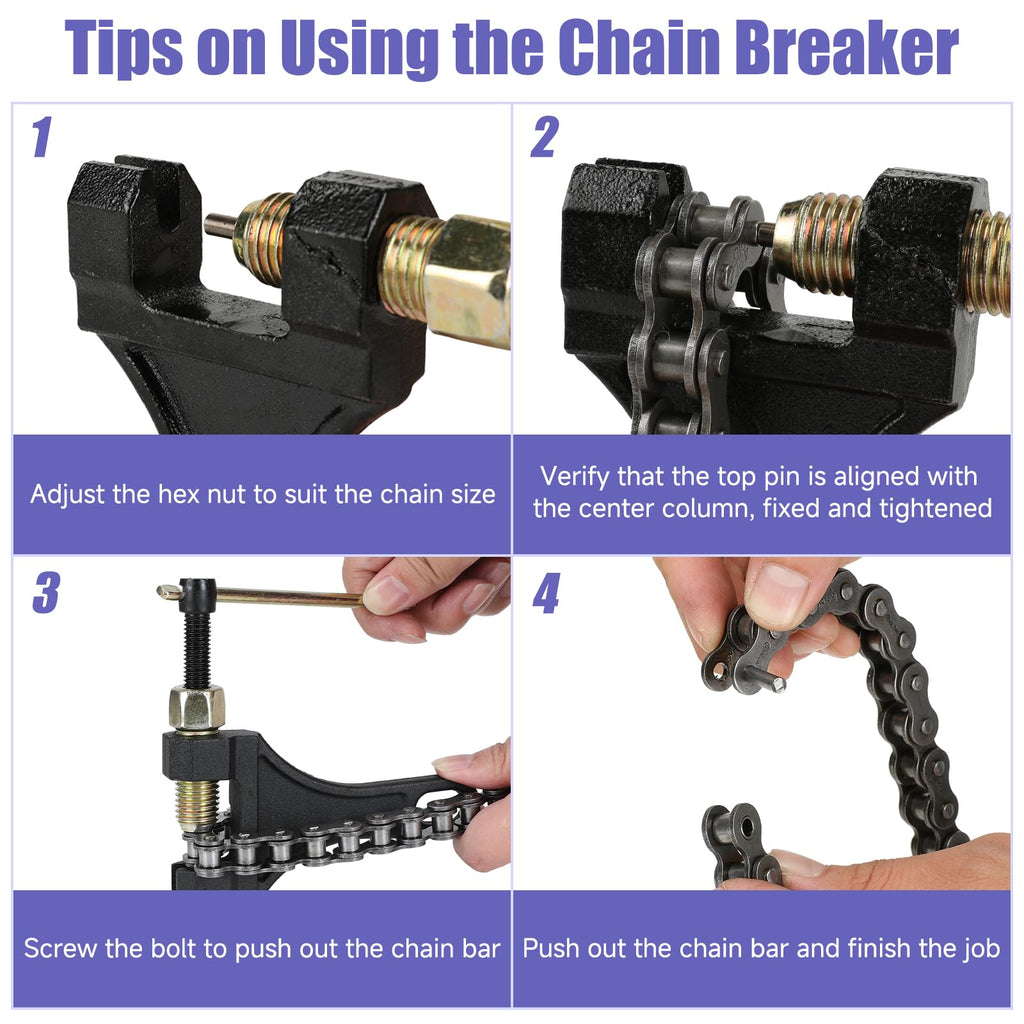 Motorcycle Chain Breaker Tool H21155