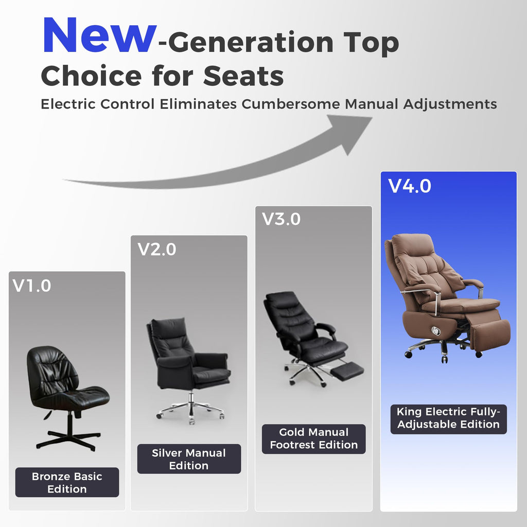 Brown PU Leather Recliner Chair with Footrest 400LBS I21239