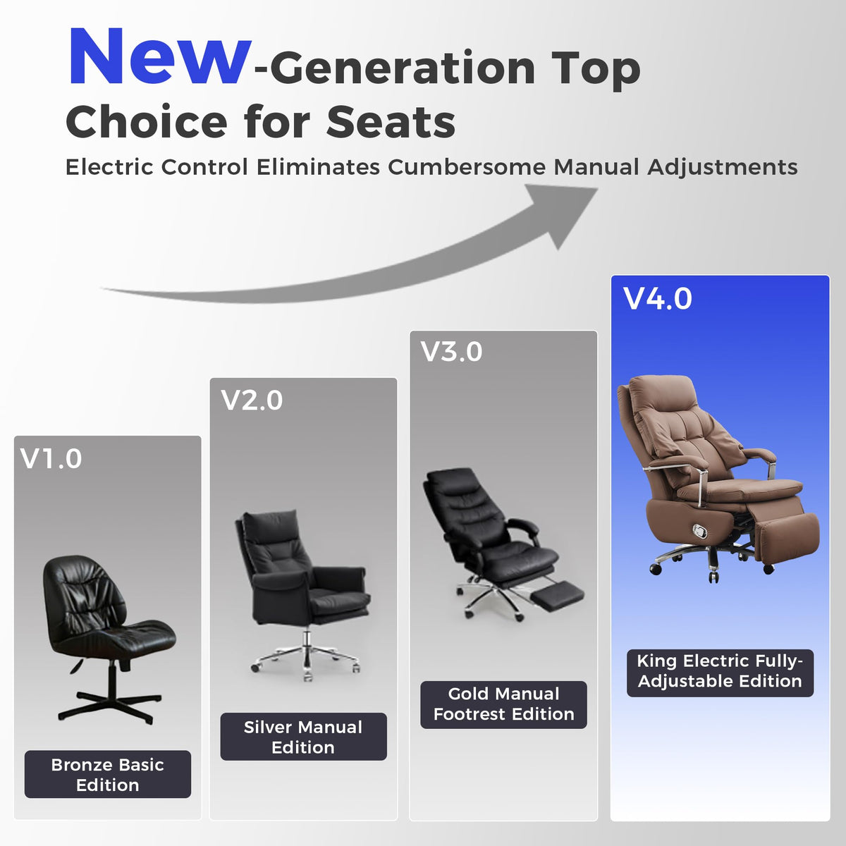 Brown PU Leather Recliner Chair with Footrest 400LBS I21239