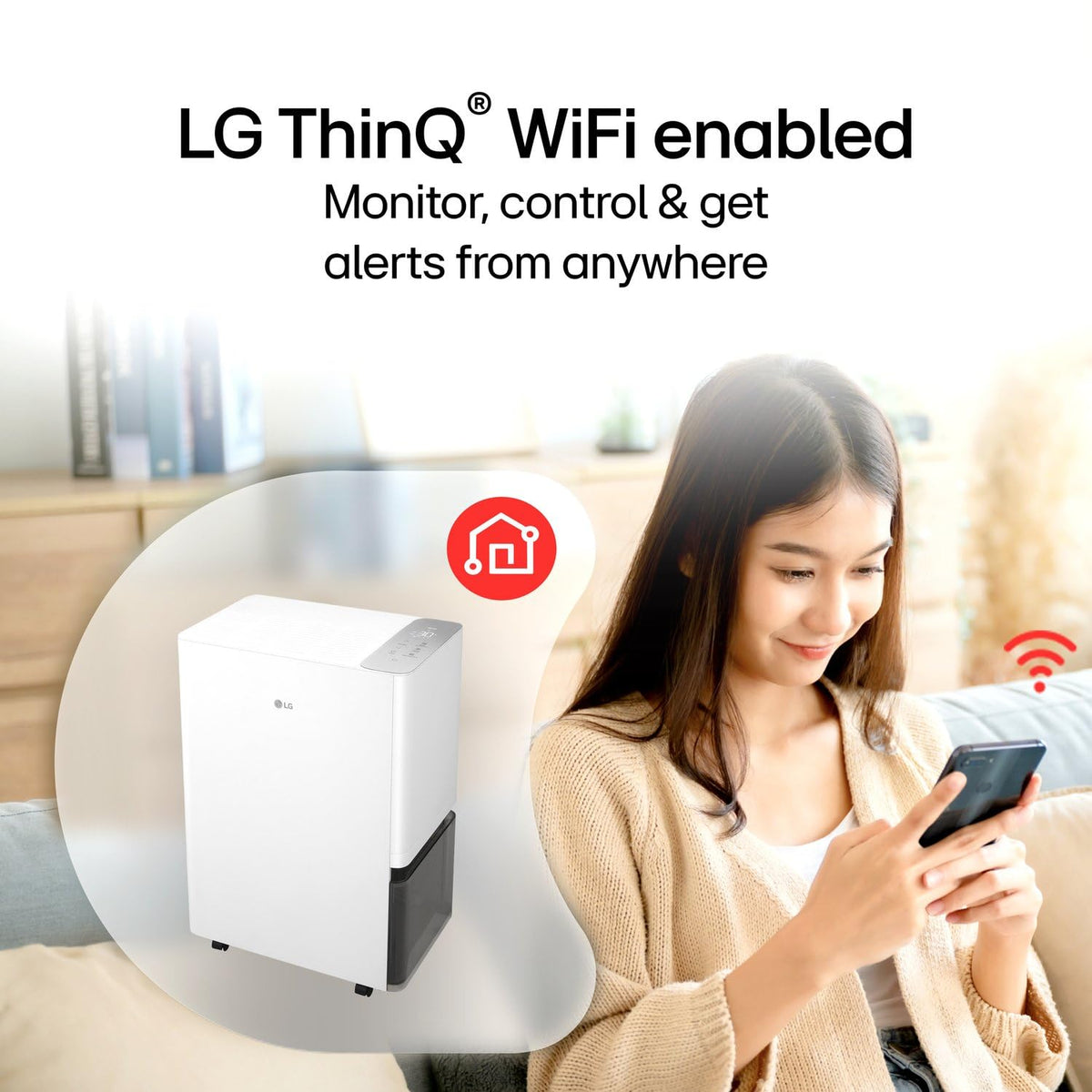 50-Pint WiFi Dehumidifier Q2771