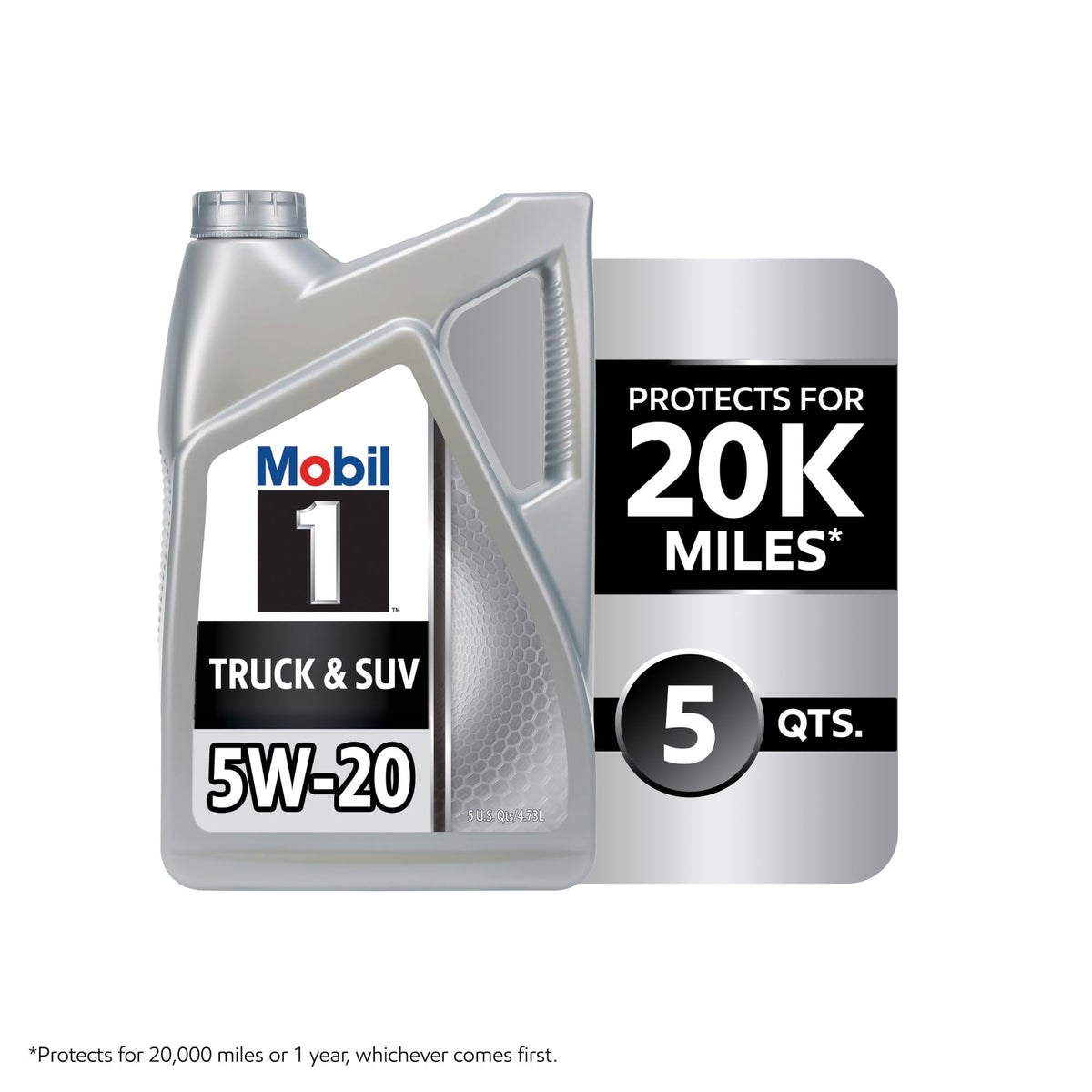 5 Quart 5W-20 Full Synthetic Motor Oil B947611