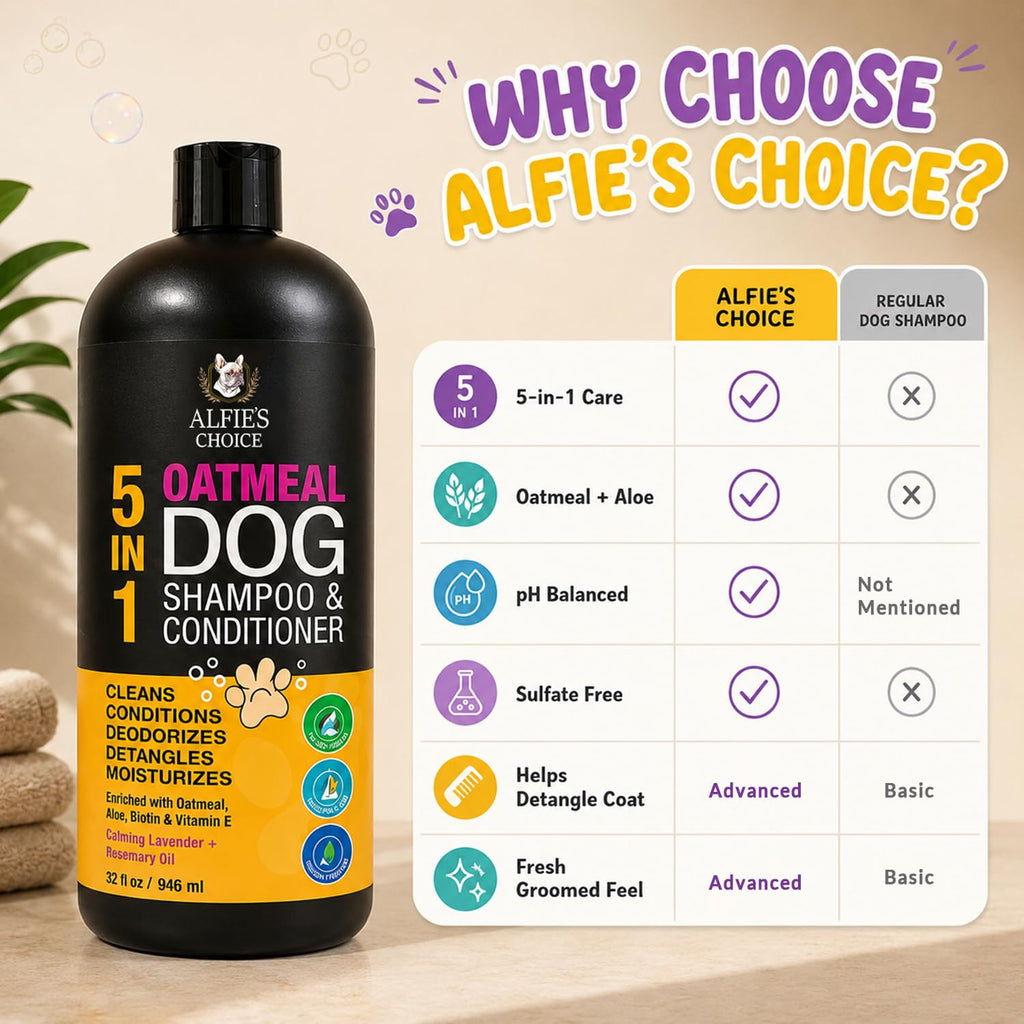 Oatmeal Dog Shampoo and Conditioner with Aloe 32 fl oz R657501