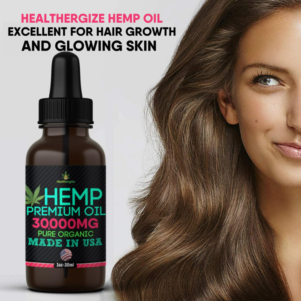 Hemp Oil Drops 5 Pack Cold Pressed Vegan Z3228