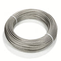 T316 Stainless Steel Wire Rope 1/8" 100 ft Q4581