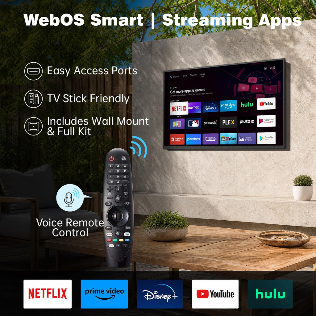 55 inch 4K UHD Weatherproof Smart TV X45195