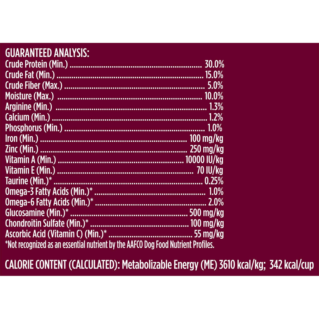 High Protein Dry Dog Food 4 lb. Bag X93539