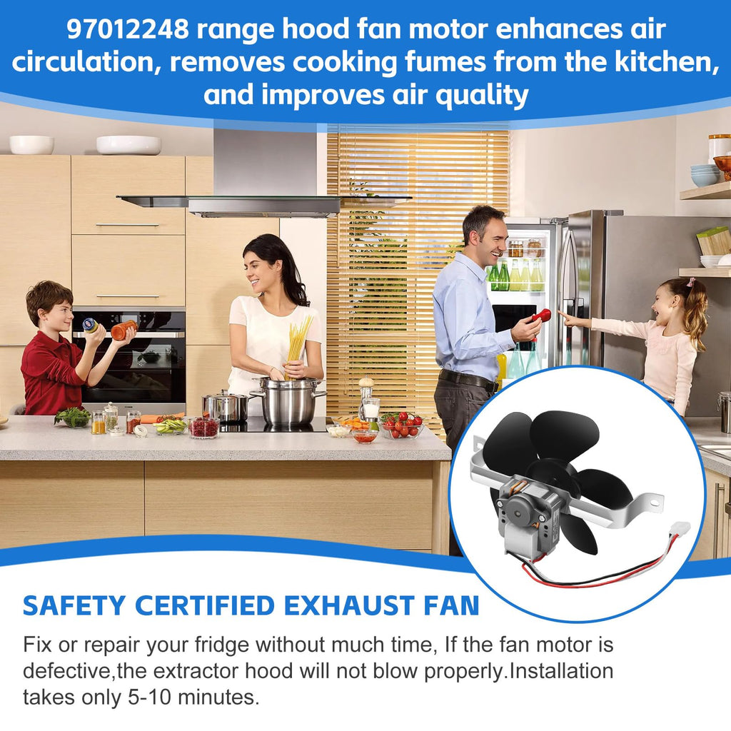 Range Hood Fan Motor Replacement Kit W46272