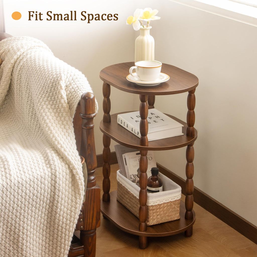 3-Tier Oval Side Table R2401