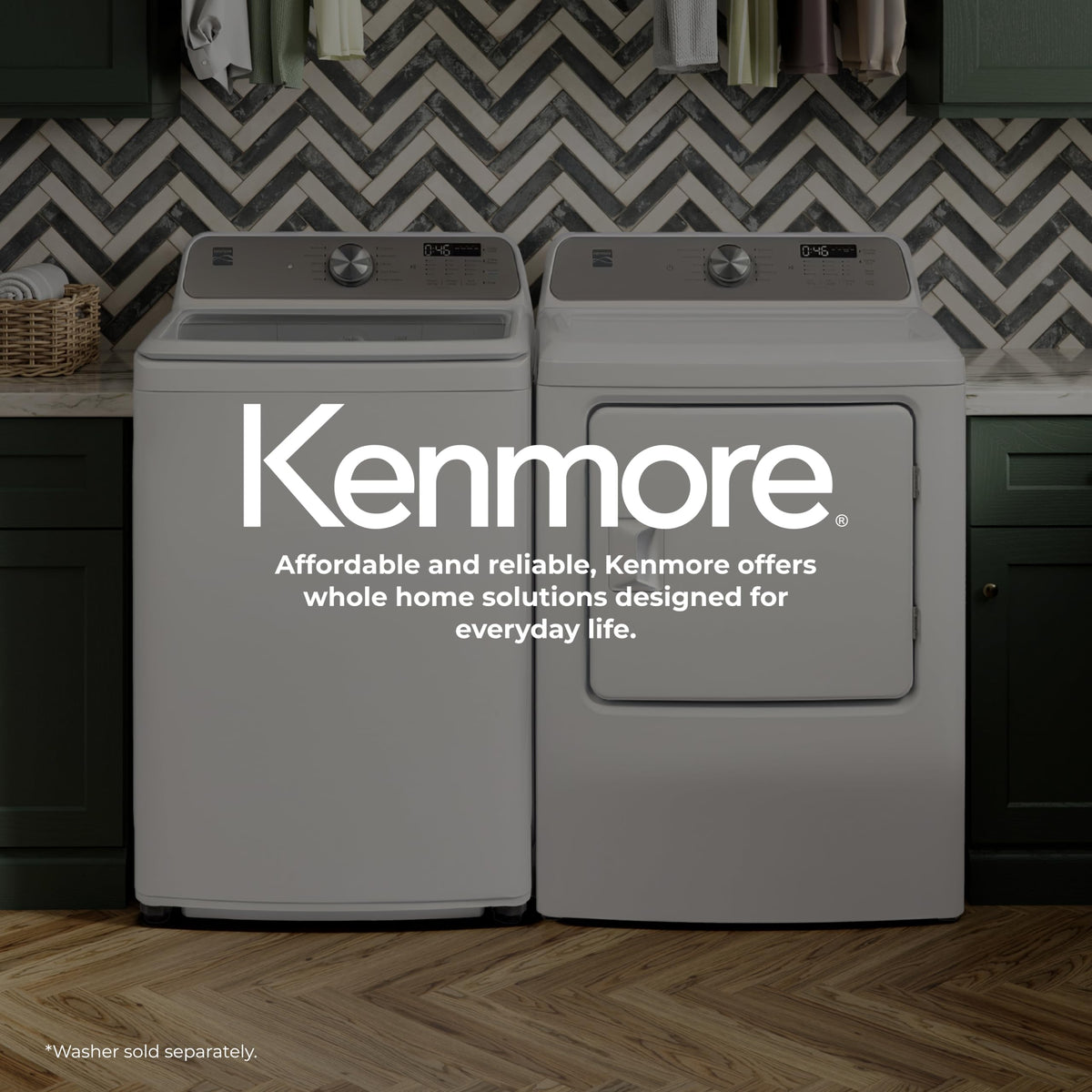 7.0 cu. ft. Front Load Electric Dryer - White I518107