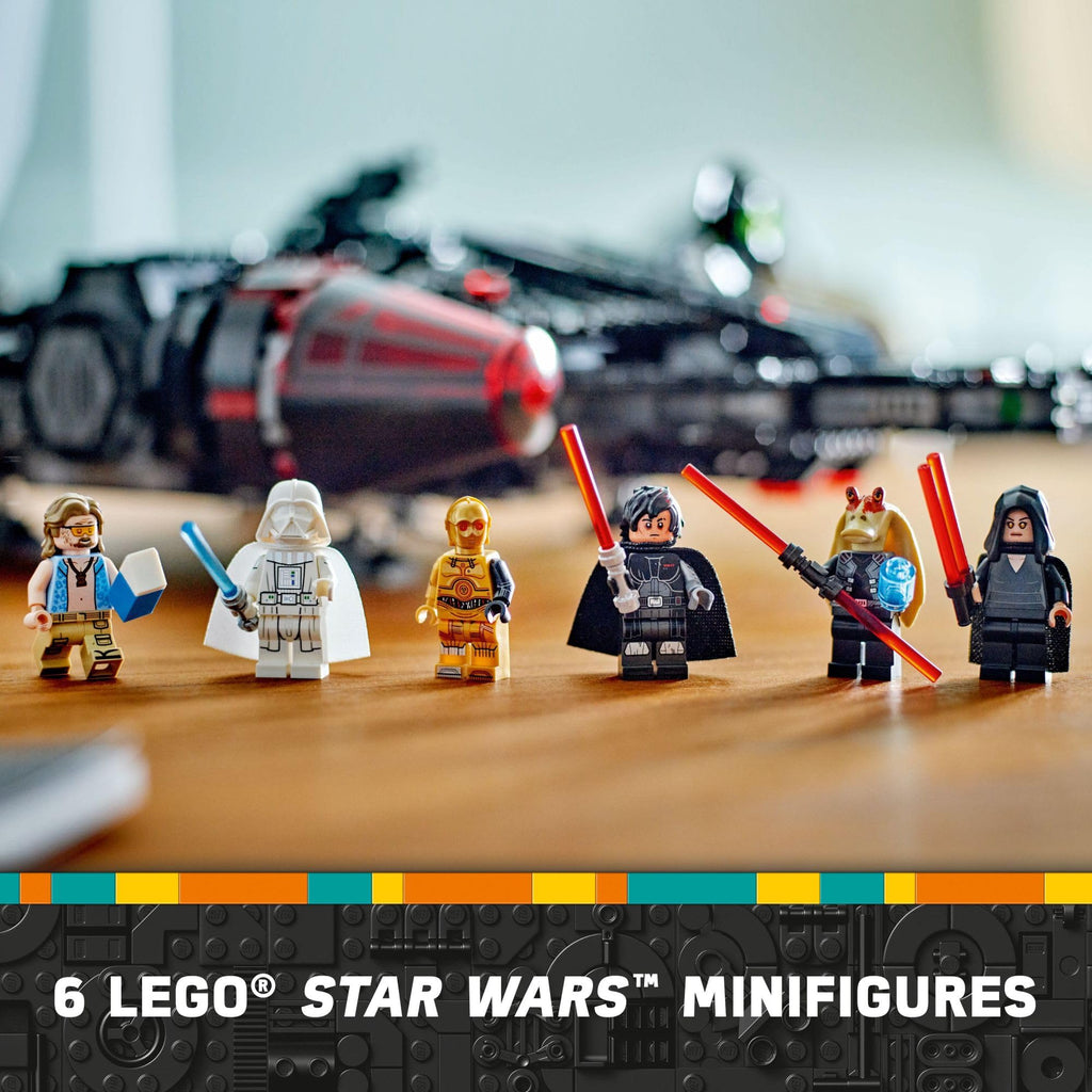 Buildable Starship Toy Set with 6 Minifigures J238