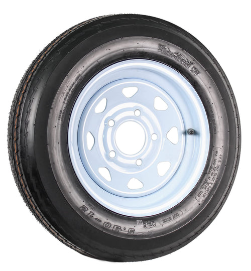 12 Inch 5 Lug Trailer Tire Rim Assembly X926195