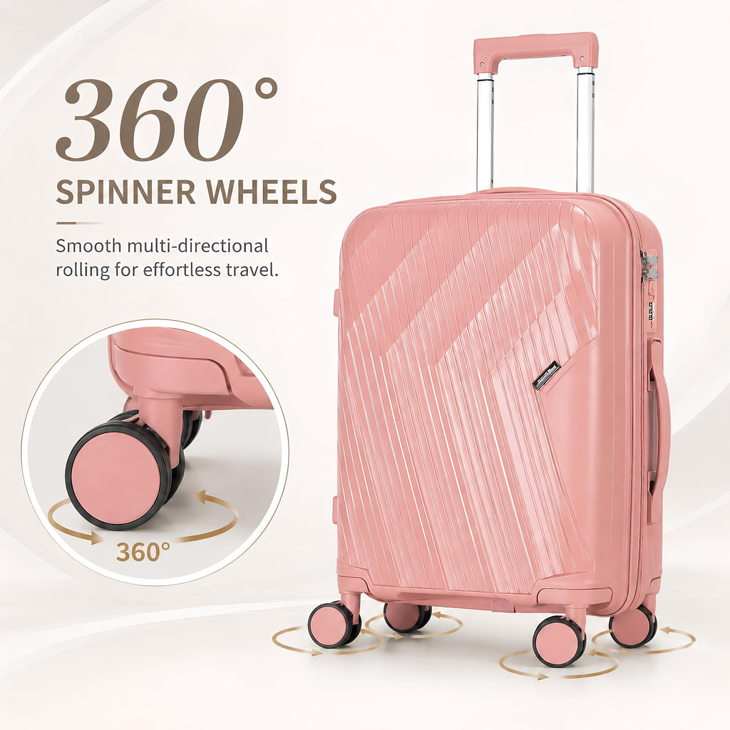 20” Carry On Hardside Luggage with TSA Lock Q944487