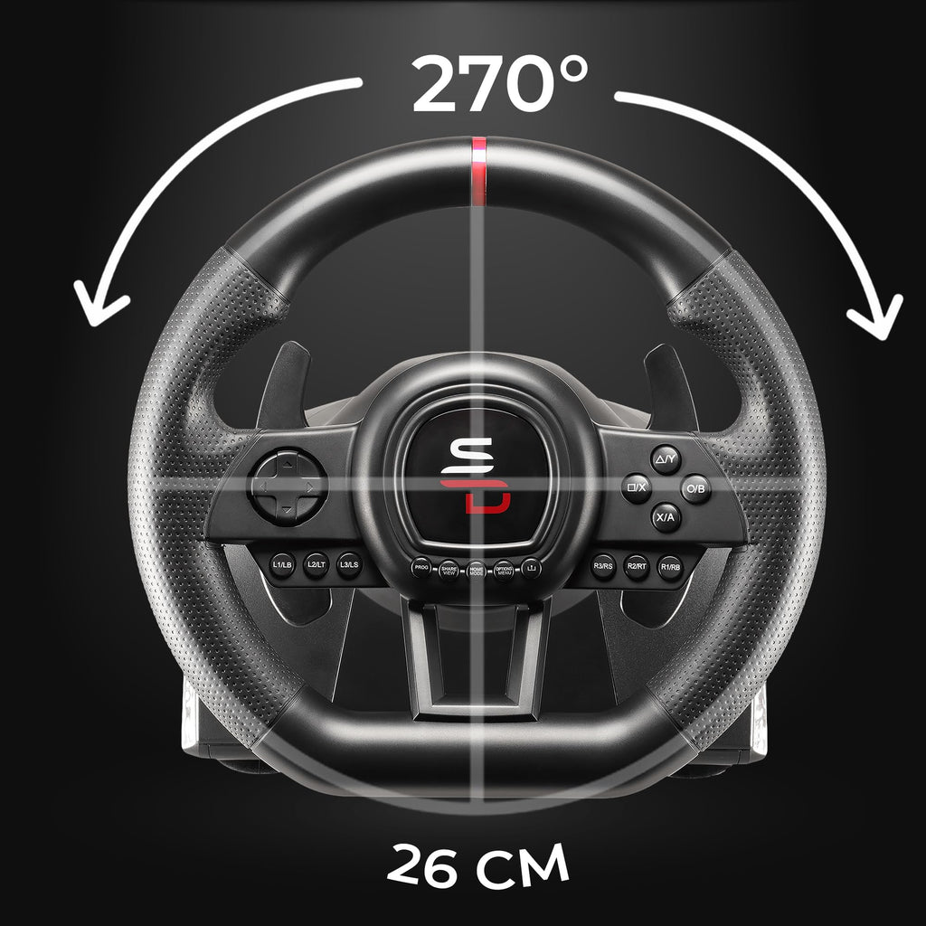 Gaming Steering Wheel with Pedals Z3463