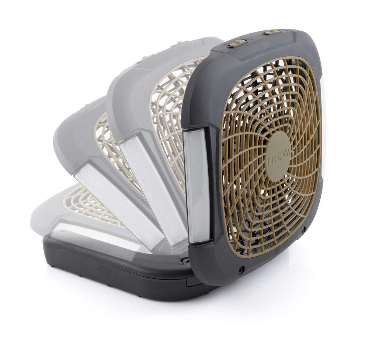 10 in Portable Fan with LED Lights P5101