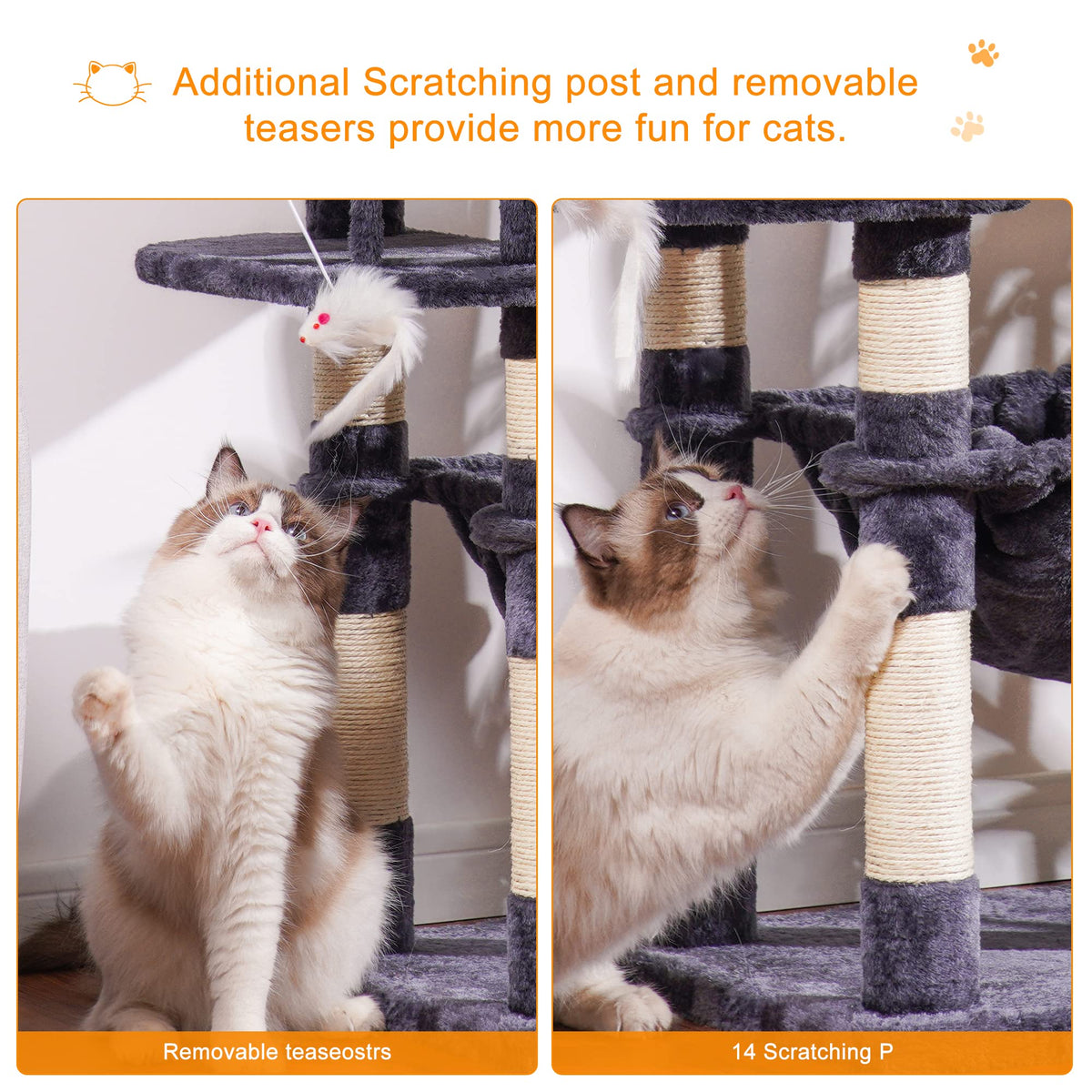 70 inches Tall Cat Tree K560