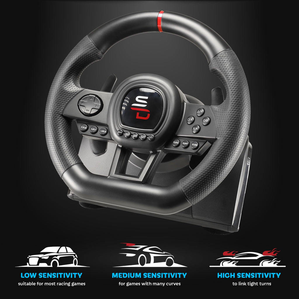 Gaming Steering Wheel with Pedals Z3463