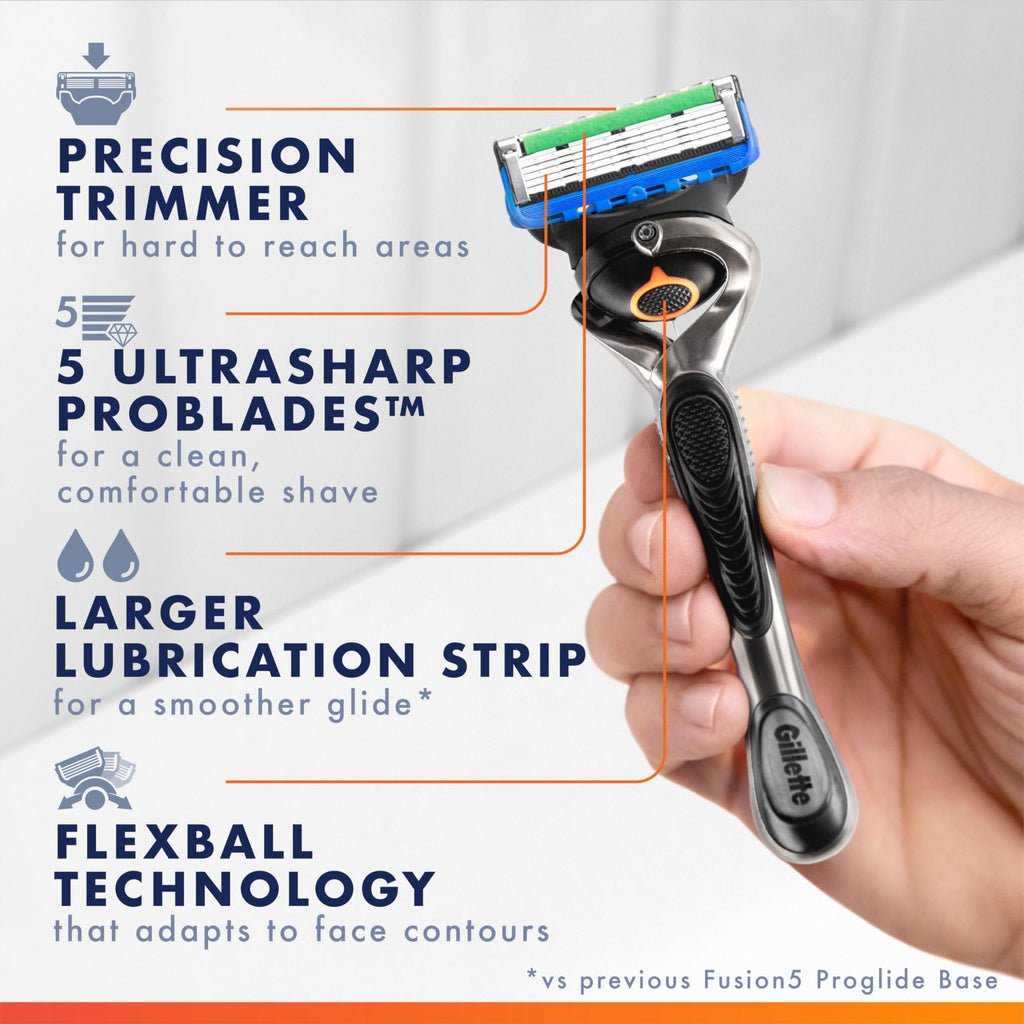 5-Blade Razor Refills, 9 Count C1610