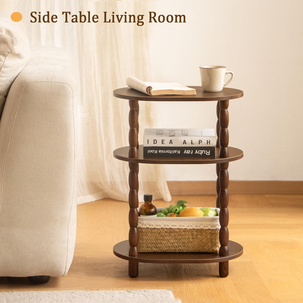 3-Tier Oval Side Table R2401