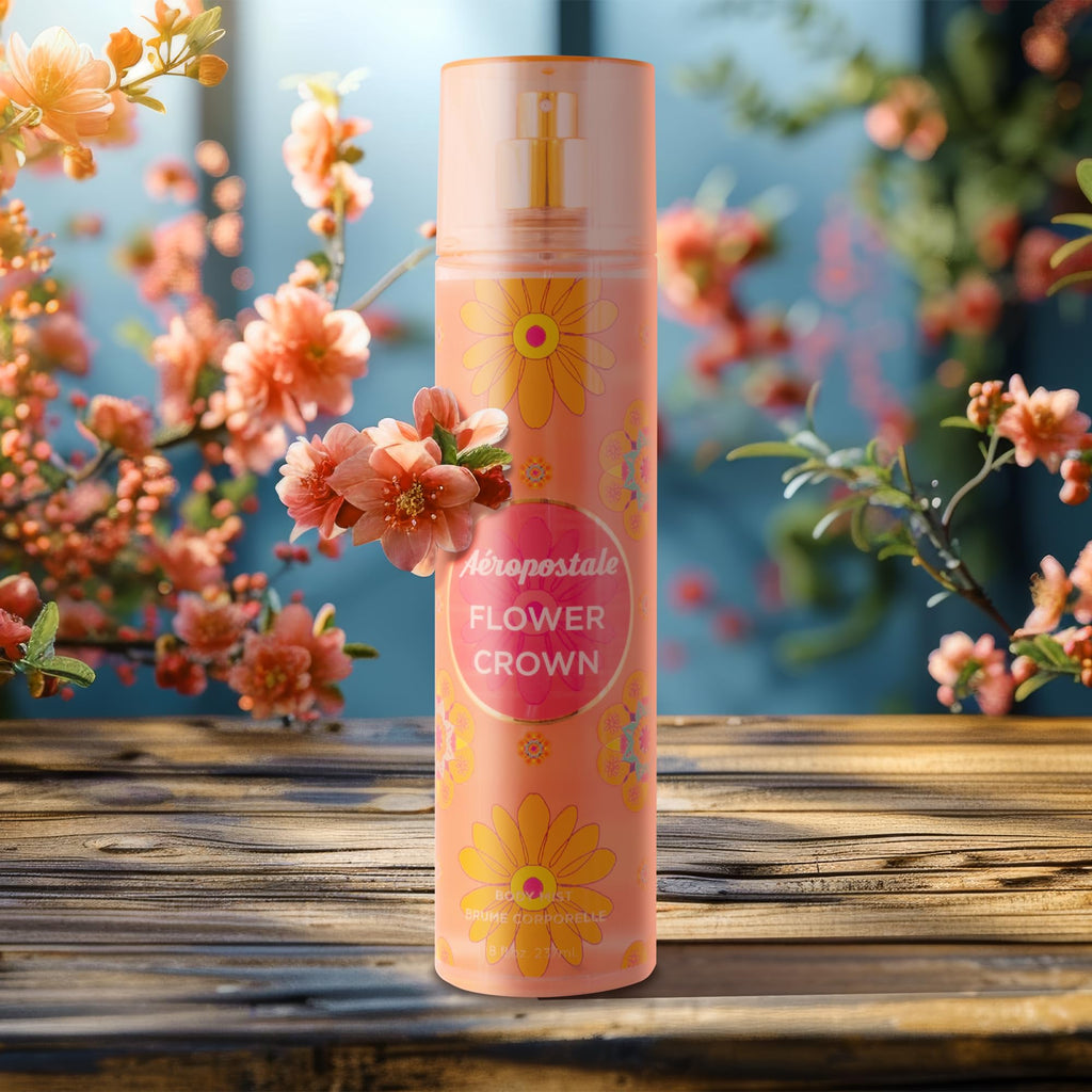 Peach Daisy Flower Crown 8 Fl. Oz. Body Mists T8156