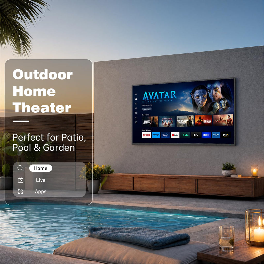 55 inch 4K UHD Weatherproof Smart TV X45195