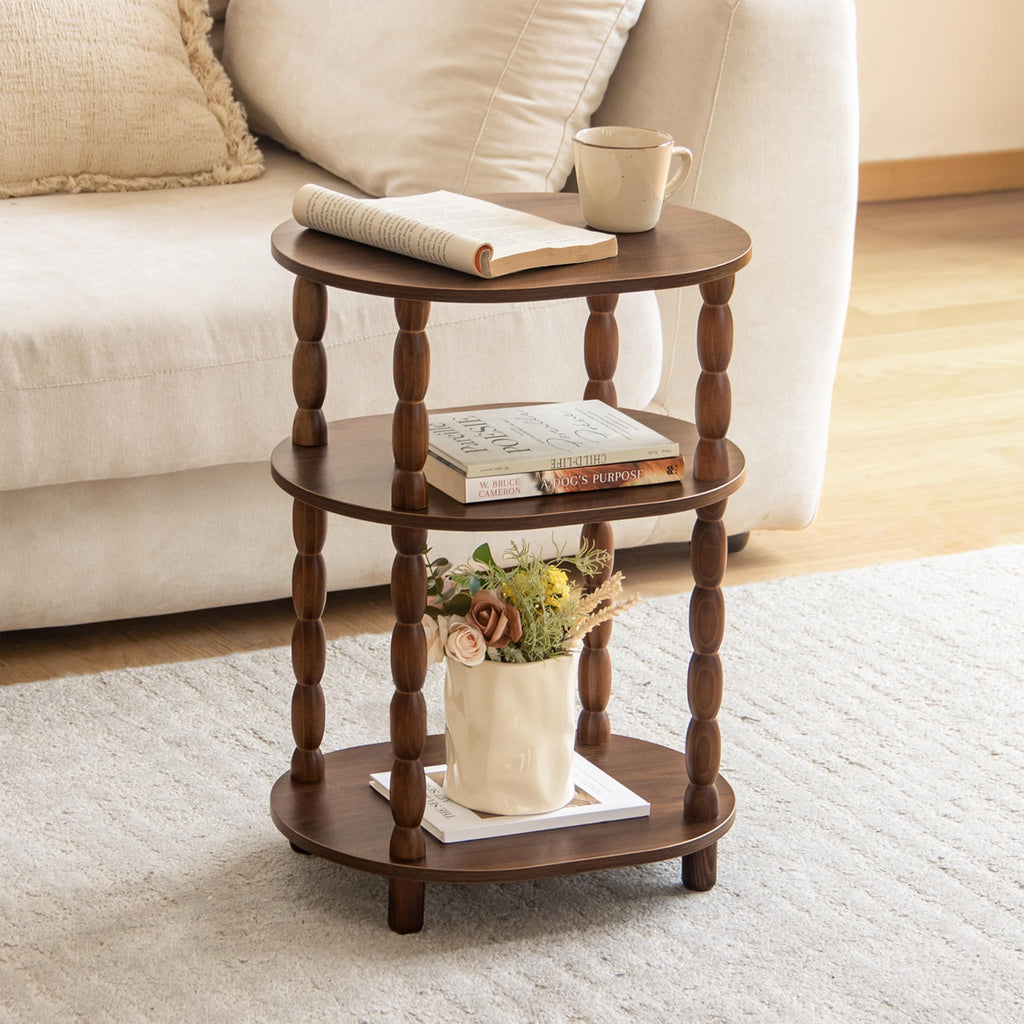 3-Tier Oval Side Table R2401