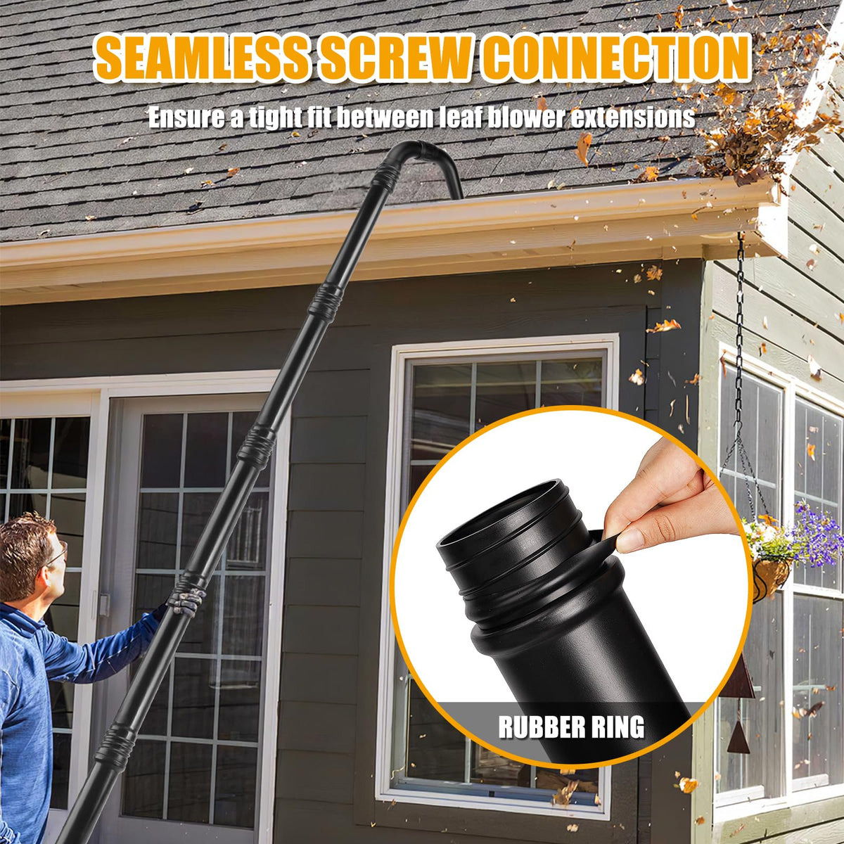Gutter Cleaning Kit 9.25 ft with Reflector M445284