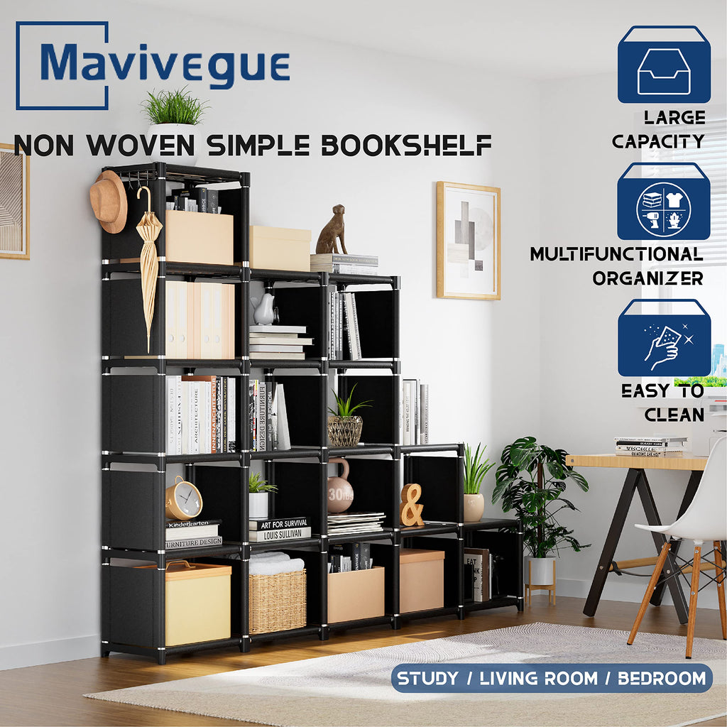 18 Cube Extra Large Bookcase Storage Organizer U81675