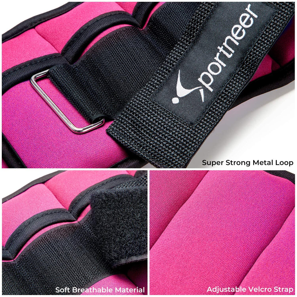 Adjustable Ankle Weights Set G8606