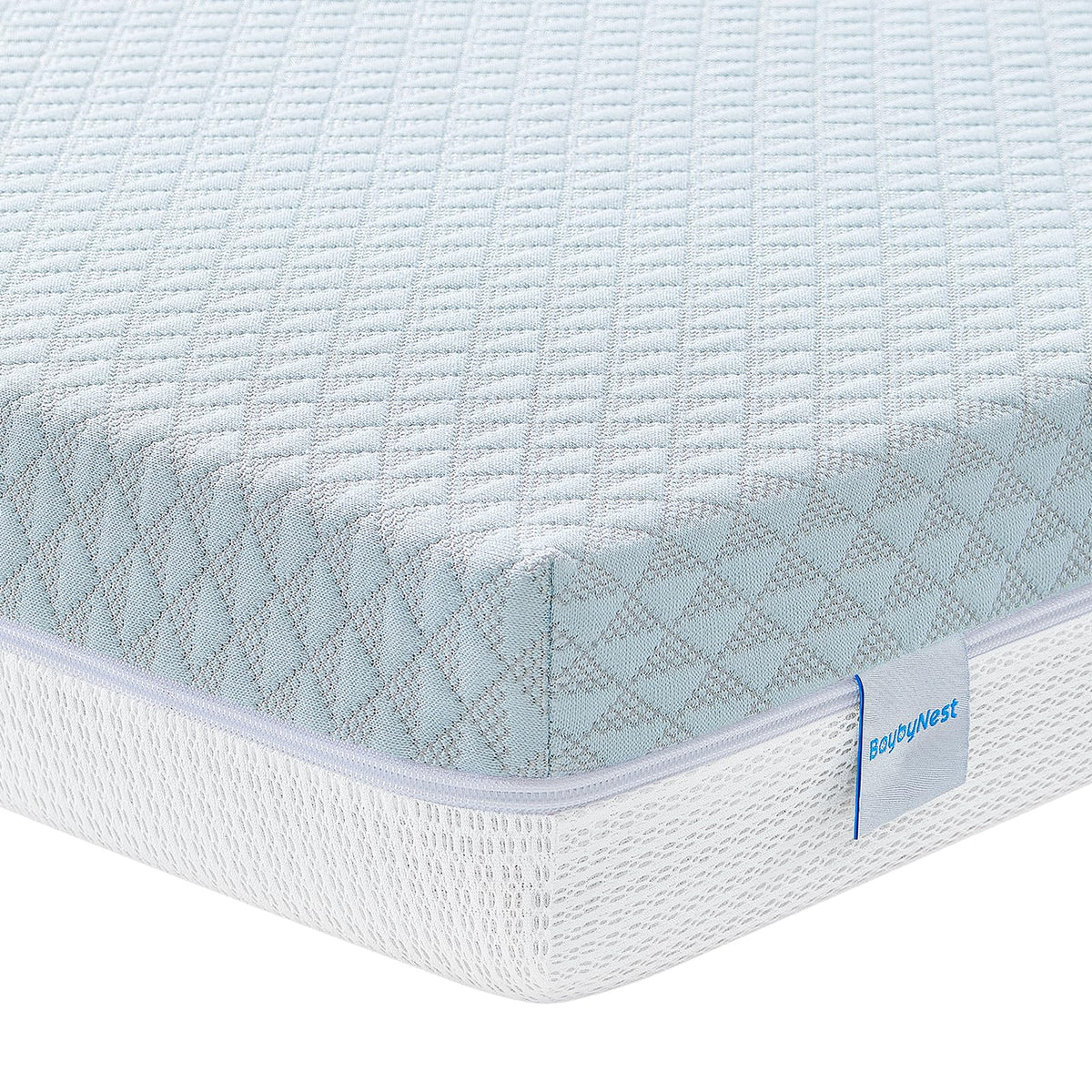 Mini Crib Mattress 38x24x4 Dual-Sided Cooling Gel Foam B9639