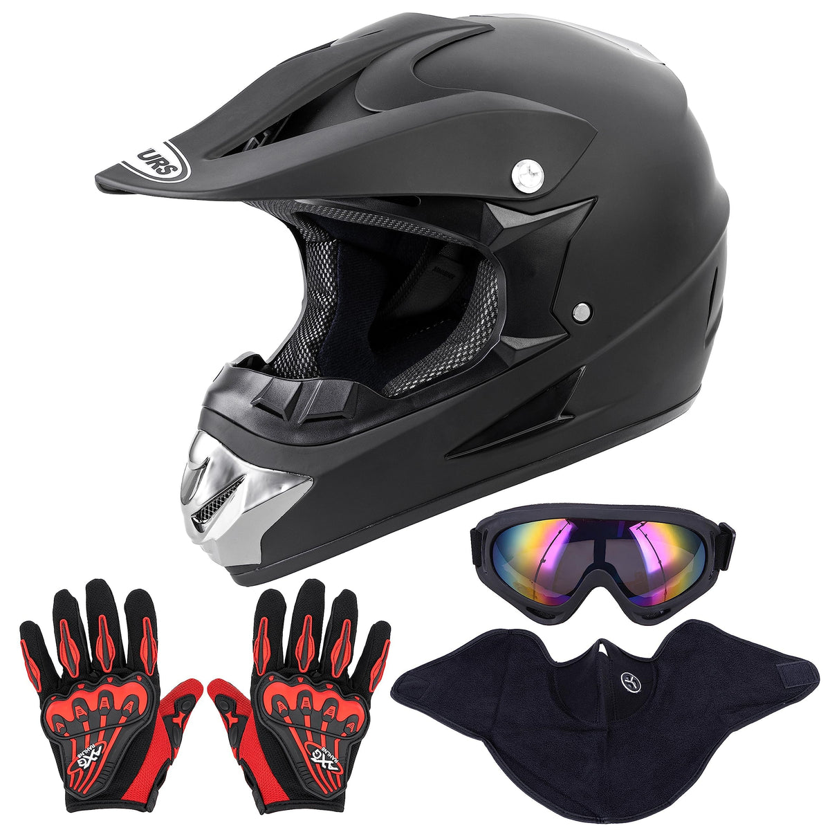 Full Face DOT Approved Adult Motocross Helmet W110961